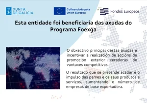 Cartel de ayuda Programa Foexga