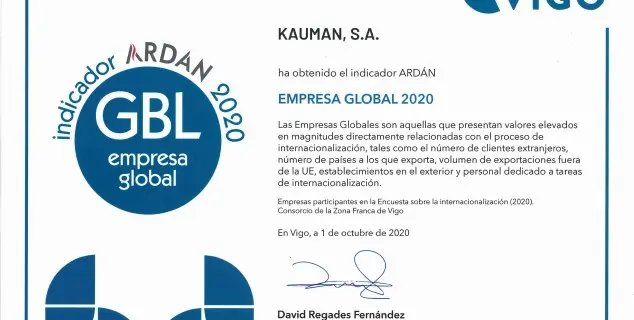 Cartel Kauman Empresa Global