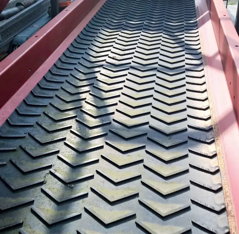 Ribbed Kautex Conveyor Belt