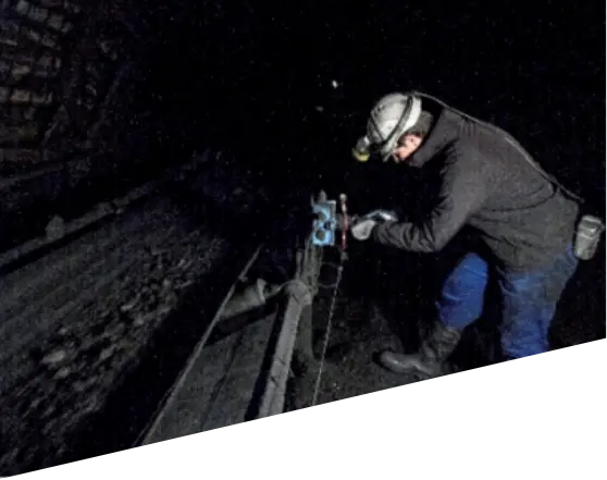 Trabajador en mina Kauman