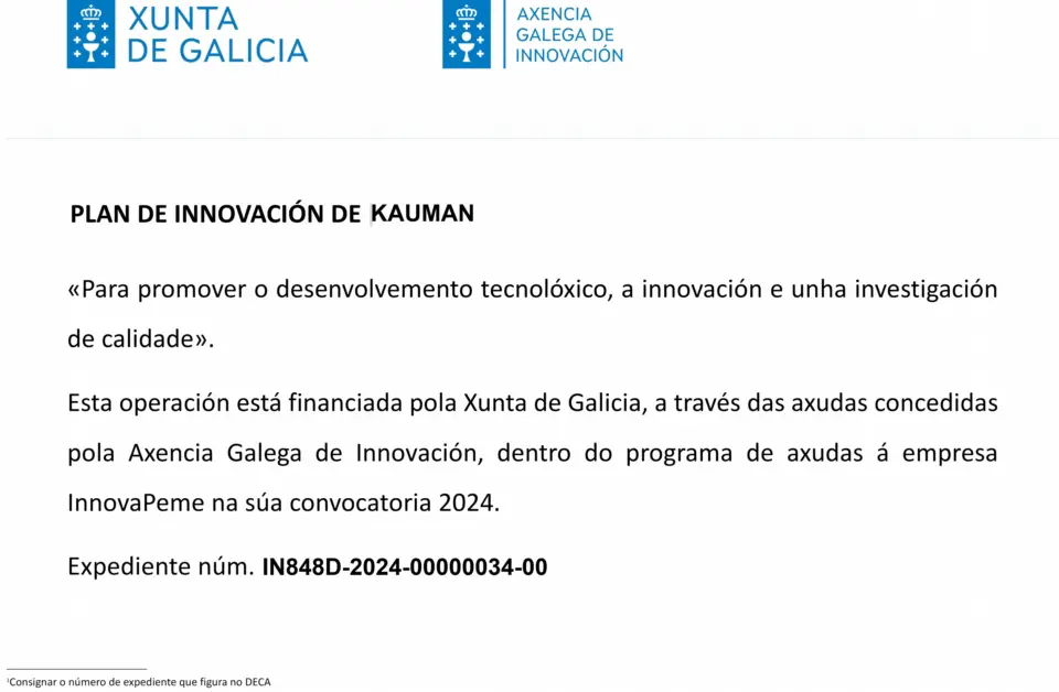 Plan de innovación Kauman